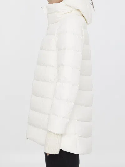 Herno Down Jacket A-shape Chamonix In White