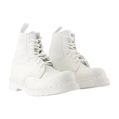 Mm6 Maison Margiela 1460 8-eye No Steel Toe Ankle Boots