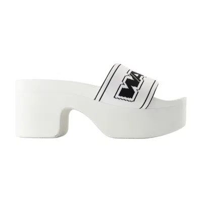 Alexander Wang Aw Webbing Platform Sandals