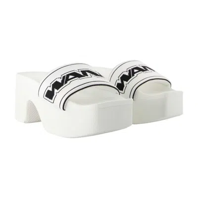 Alexander Wang Aw Webbing Platform Sandals