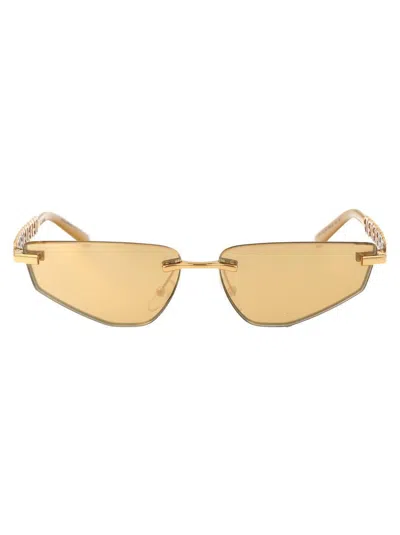 Dolce & Gabbana Dg Essentials Cat-eye Sunglasses In Gold