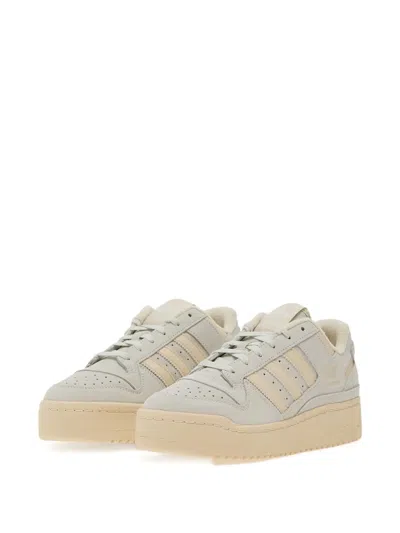 Adidas Originals Forum Bold Stripes Sneakers In Neutral