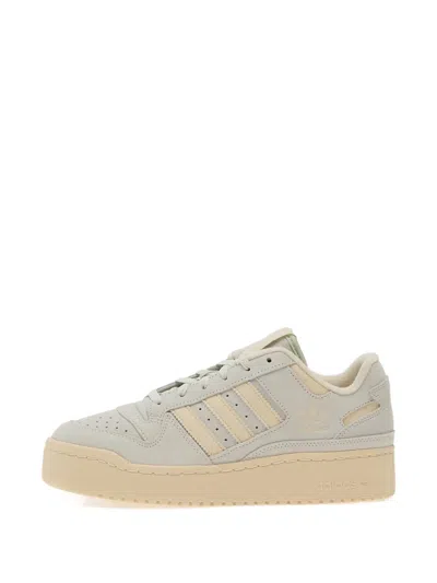 Adidas Originals Forum Bold Stripes Sneakers In Neutral