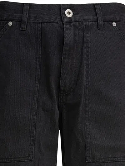 Alex Mill Painter Denim Trousers In Black