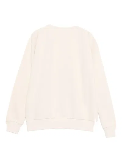 Balmain Logo-appliqué Sweatshirt In Pink