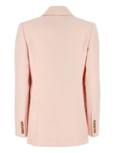 Zimmermann Crush Double-breasted Linen Blazer