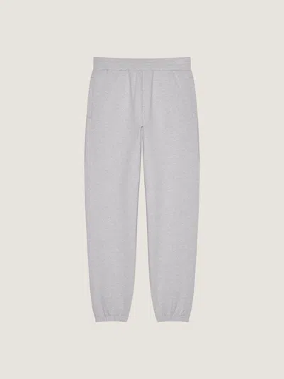 Givenchy Cotton Logo Patch Sweatpants In Gray