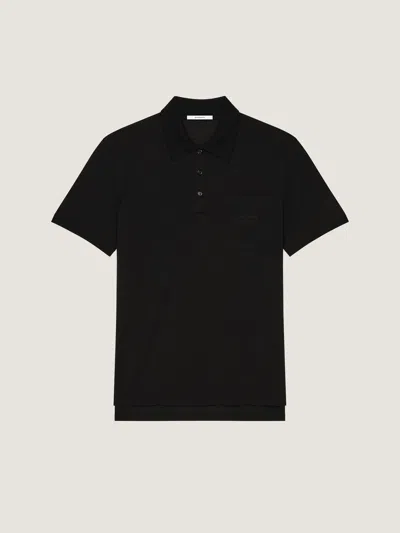 Givenchy Classic Fit Polo With 3 Buttons Bm71kr3ycd 001 In Black