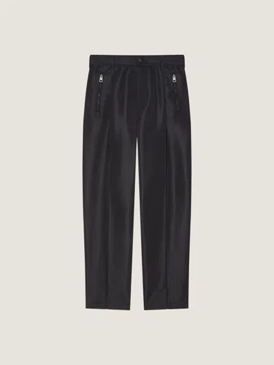 Givenchy Slim Fit Jogger Pants With  Stamp Print In Black