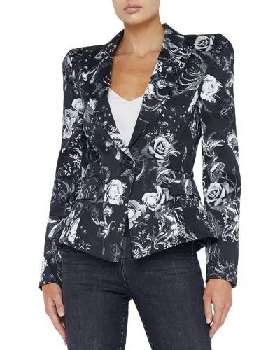 L Agence L'agence Kaisley Blazer In Black