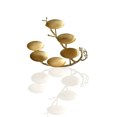 Marleth Gold Branch Design Six-bowl Serving Stand