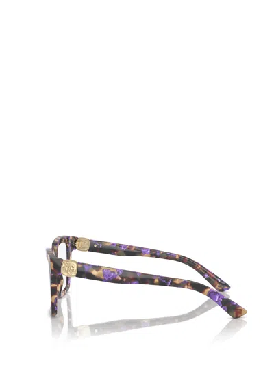 Dolce & Gabbana Dolce  Gabbana Eyewear Square Frame Glasses