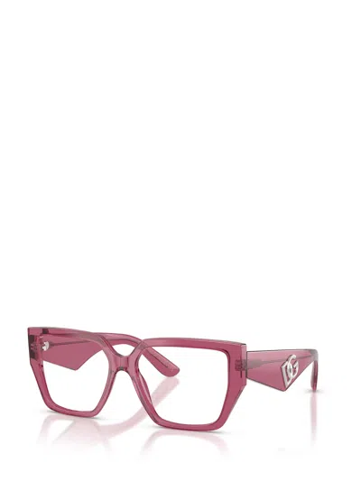 Dolce & Gabbana Dolce  Gabbana Eyewear Square Frame Glasses