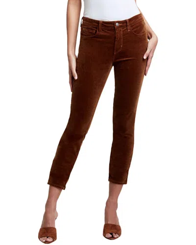 L Agence L'agence Margot High Rise Skinny Jean In Brown