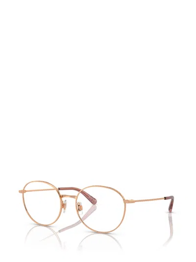 Dolce & Gabbana Dolce  Gabbana Eyewear Round Frame Glasses