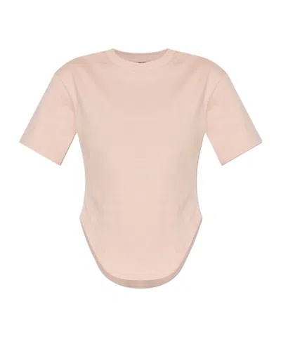 Adidas By Stella Mccartney Curved Hem T-shirt