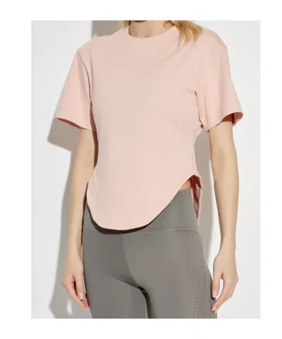 Adidas By Stella Mccartney Curved Hem T-shirt