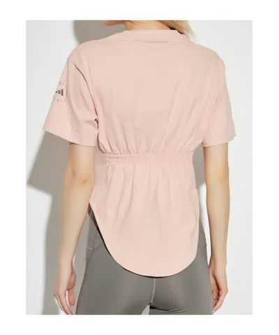 Adidas By Stella Mccartney Curved Hem T-shirt