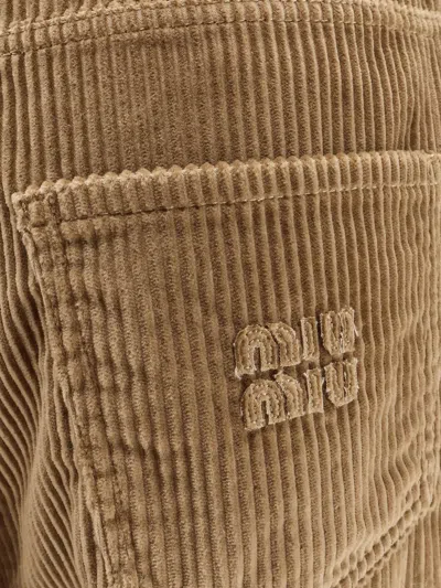 Miu Miu Belt Loops Slacks