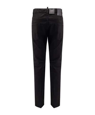 Dsquared2 Dsquared Black Stretch Denim Cool Guy Jeans In Black