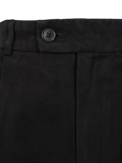 Filippa K High Waist Pleated Shorts Trousers Black