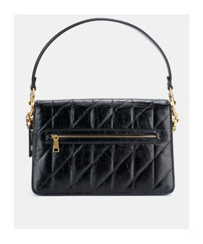 Coach Tabby With Chain Shoulder Bag In Black