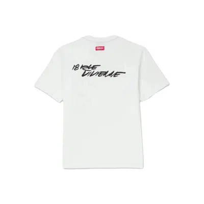 Kenzo X Futura 2000 Cotton T-shirt In White
