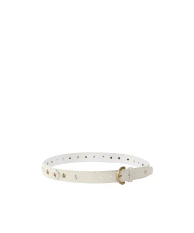 Pinko Belt With Star Pattern