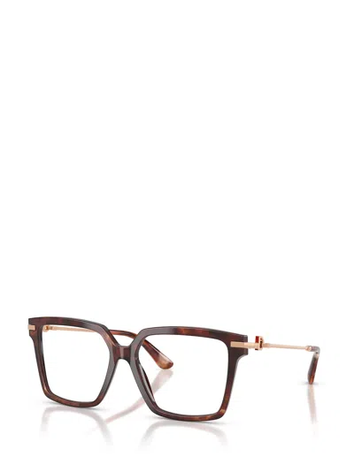 Dolce & Gabbana Dolce  Gabbana Eyewear Square Frame Glasses