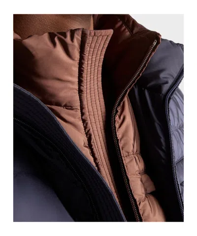Prada Mens Brown Re-nylon Quilted Woven Gilet In Brown