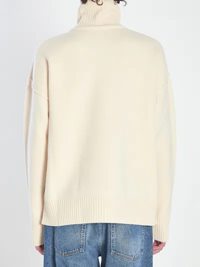 Ami Alexandre Mattiussi Ami Paris De Coeur Turtleneck Sweater