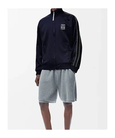 Loewe Tracksuit Jacket In Technical Jersey In Blue