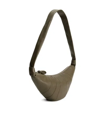 Lemaire Medium Croissant Panelled Shoulder Bag