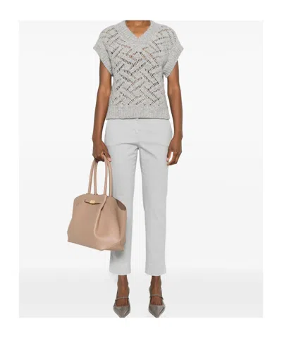 Peserico Textured Sweater Vest