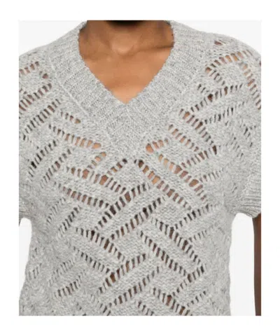 Peserico Textured Sweater Vest