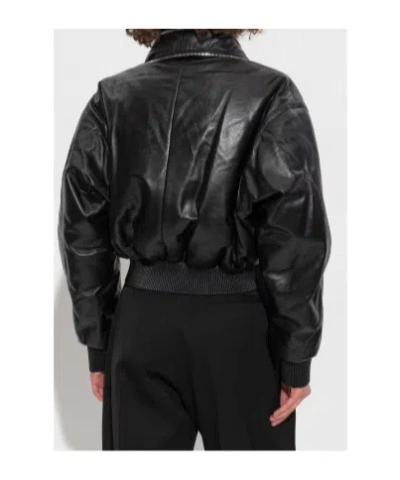 Givenchy Bomber With Zipped Shawl Collar In Nappa Leather