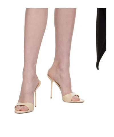 Paris Texas Round Toe High Heel Sandals