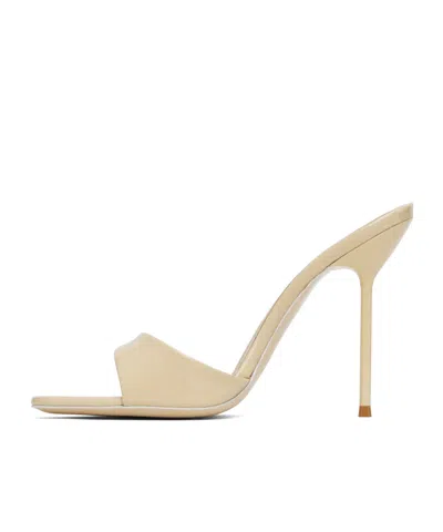 Paris Texas Round Toe High Heel Sandals