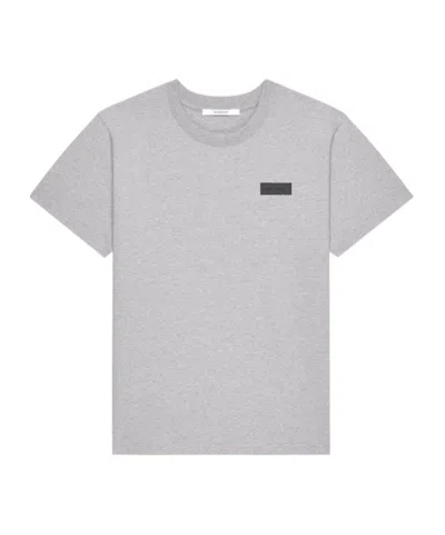 Givenchy Short-sleeved Cotton T-shirt In Gray