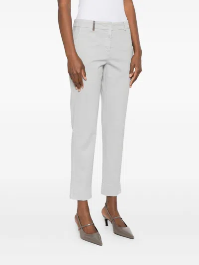 Peserico Tailored Cropped Trousers