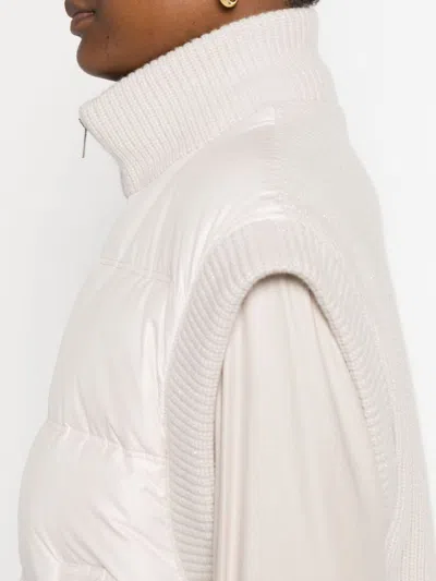 Peserico Quilted Panelled Gilet