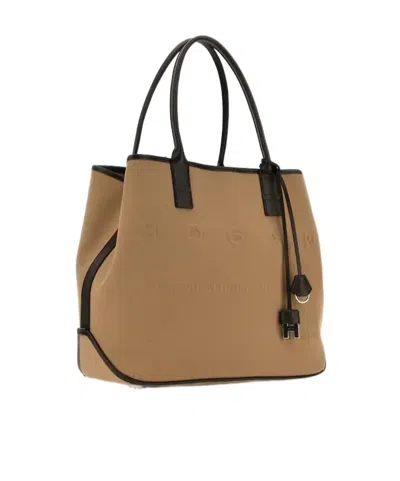 Hogan Mittelgrosse Script Tote Bag