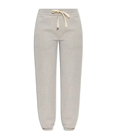 Jil Sander Drawstring-waist Track Pants In Gray