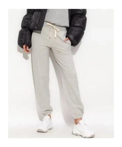 Jil Sander Drawstring-waist Track Pants In Gray