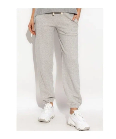 Jil Sander Drawstring-waist Track Pants In Gray