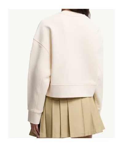 Moncler Embroidered Cotton Sweatshirt