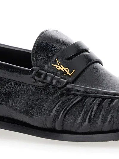 Saint Laurent Le Loafer Nappa Leather Penny Loafers