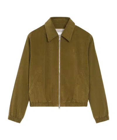 Ami Alexandre Mattiussi Ami Paris Blouson Adc In Green