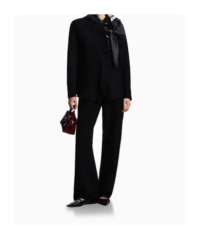 Emporio Armani Long Sleeve Casual Jacket In Black