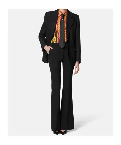 Versace Chemise Barocco Silk In Multi